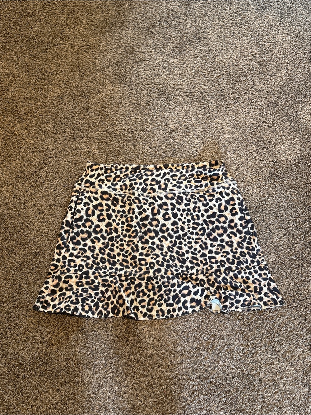 Leopard Skirt- great for golfing!